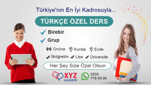 Türkçe Özel Ders