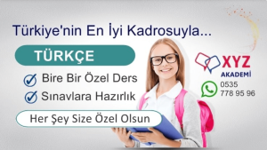 Türkçe Özel Ders İzmit