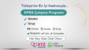KPSS Çalışma Programı